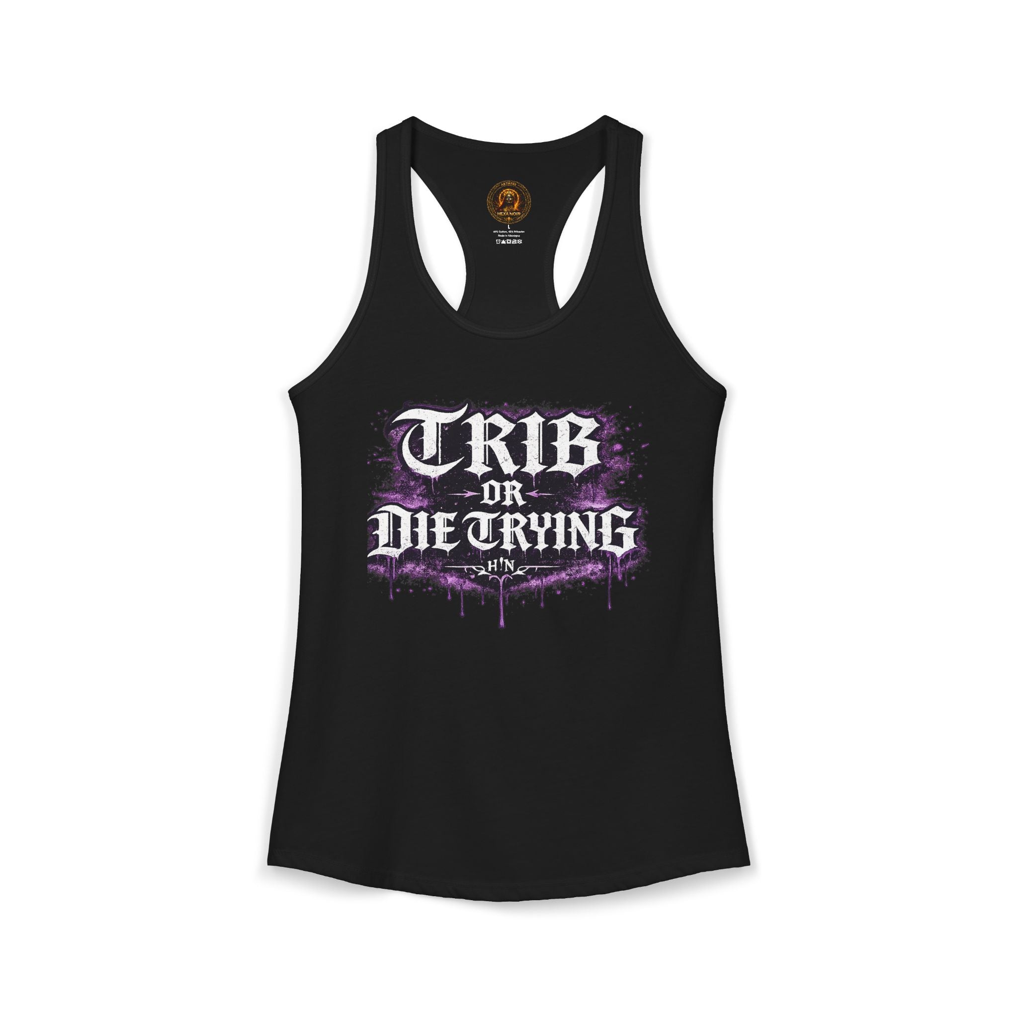 TRIB OR DIE TRYING | Queer Goth Pride Tank