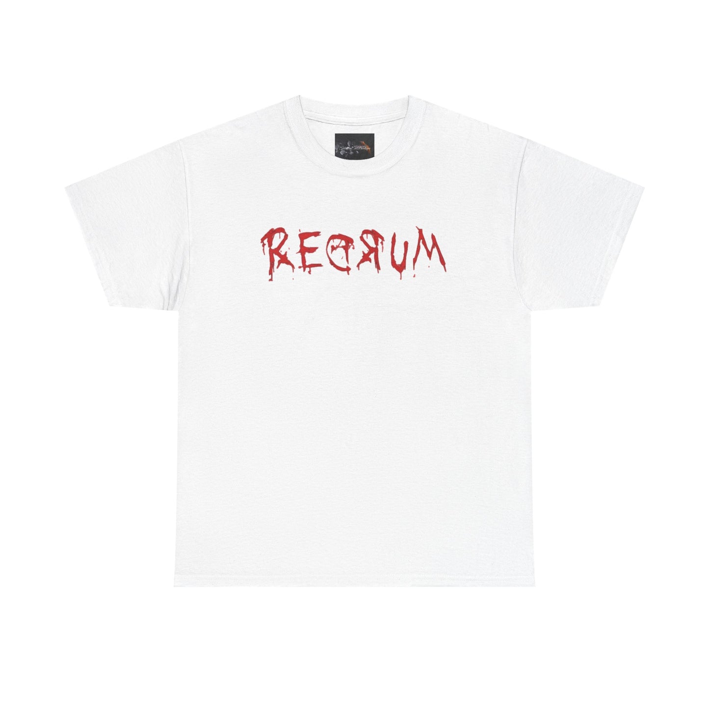 REDRUM' Design, Spooky T-Shirt, Halloween Apparel, Horror Movie Fan Gift, Unique Graphic Tee