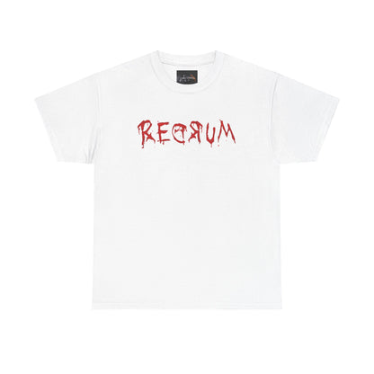 REDRUM' Design, Spooky T-Shirt, Halloween Apparel, Horror Movie Fan Gift, Unique Graphic Tee