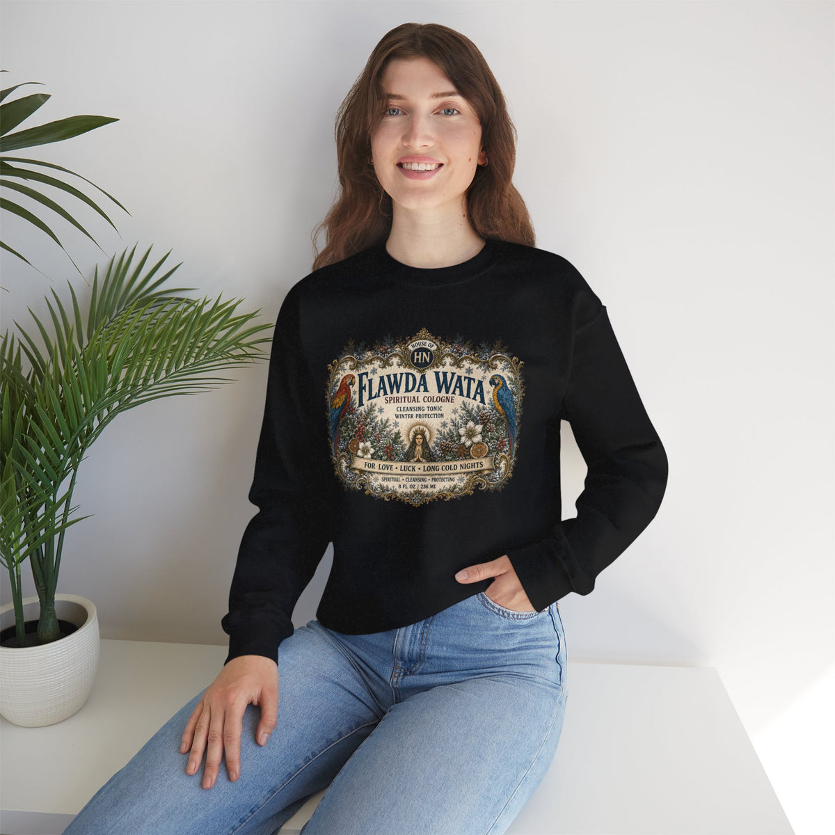 Hexa Noir Flawda Wata Winter Herbal Apothecary Design