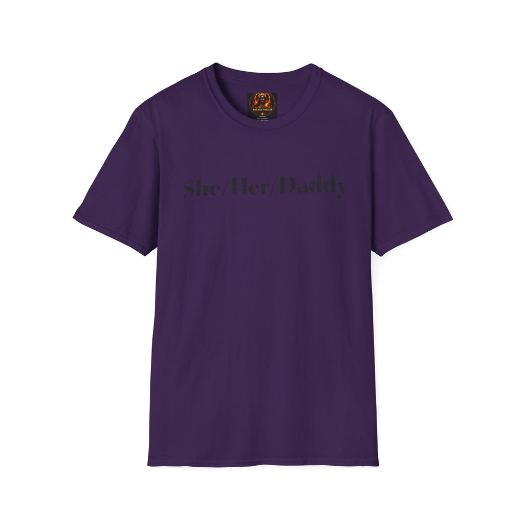 She/Her/Daddy Unisex Softstyle T-Shirt