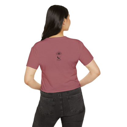 Corporate Dropout Crop Top — Gothic Festival Women's Crop Tee