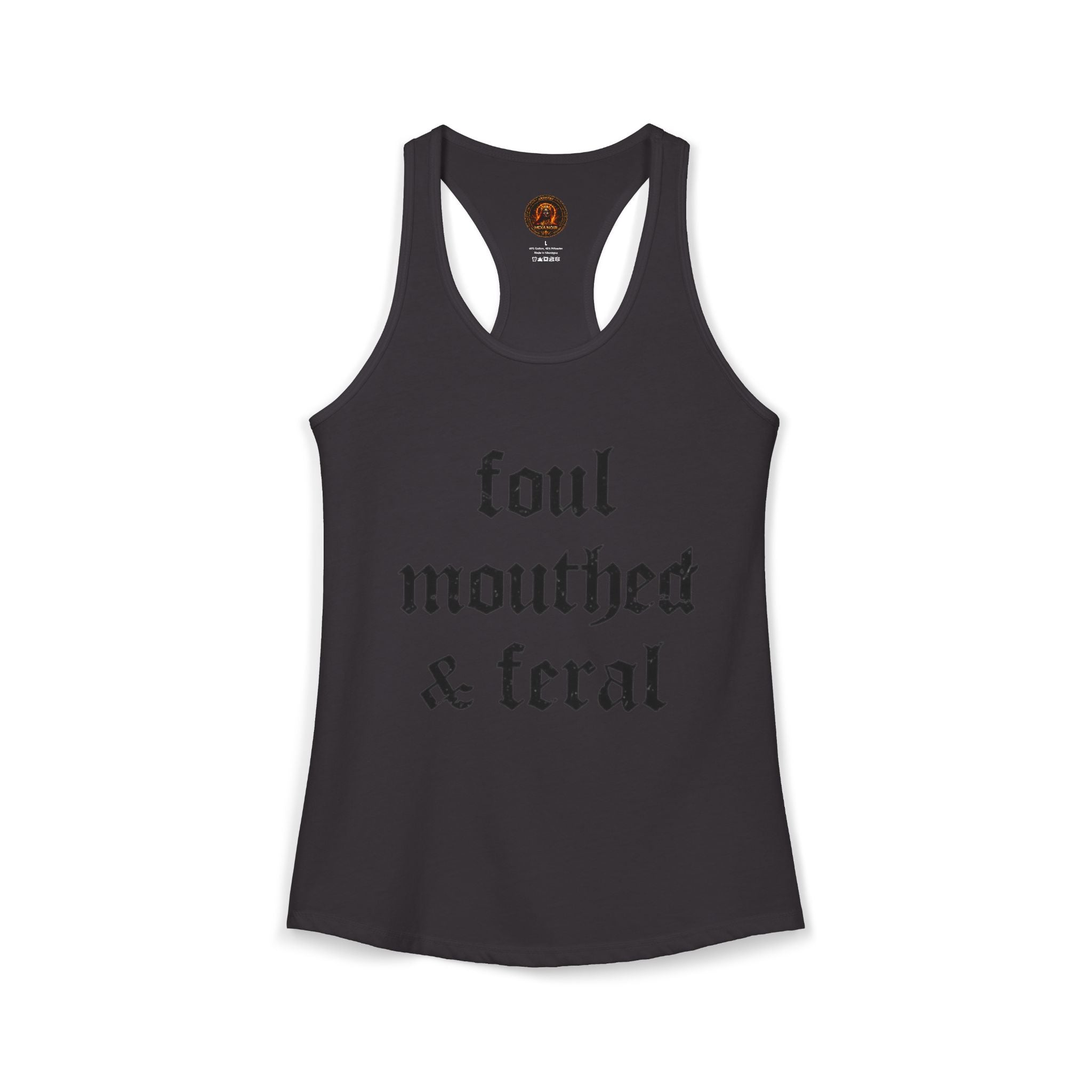 Noir Racerback Tank