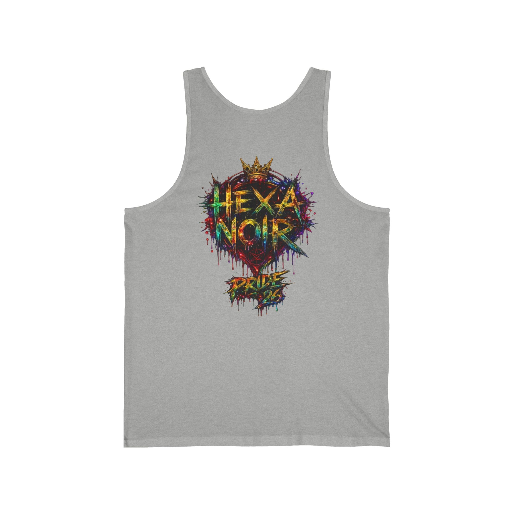 Kiss More Trans Guys Rainbow Tank| Hexa Noir Pride '26