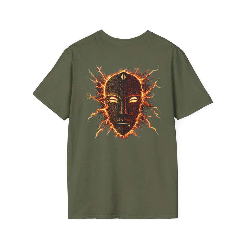 Hexa Noir “Creation” Tee – Fire Mask Streetwear