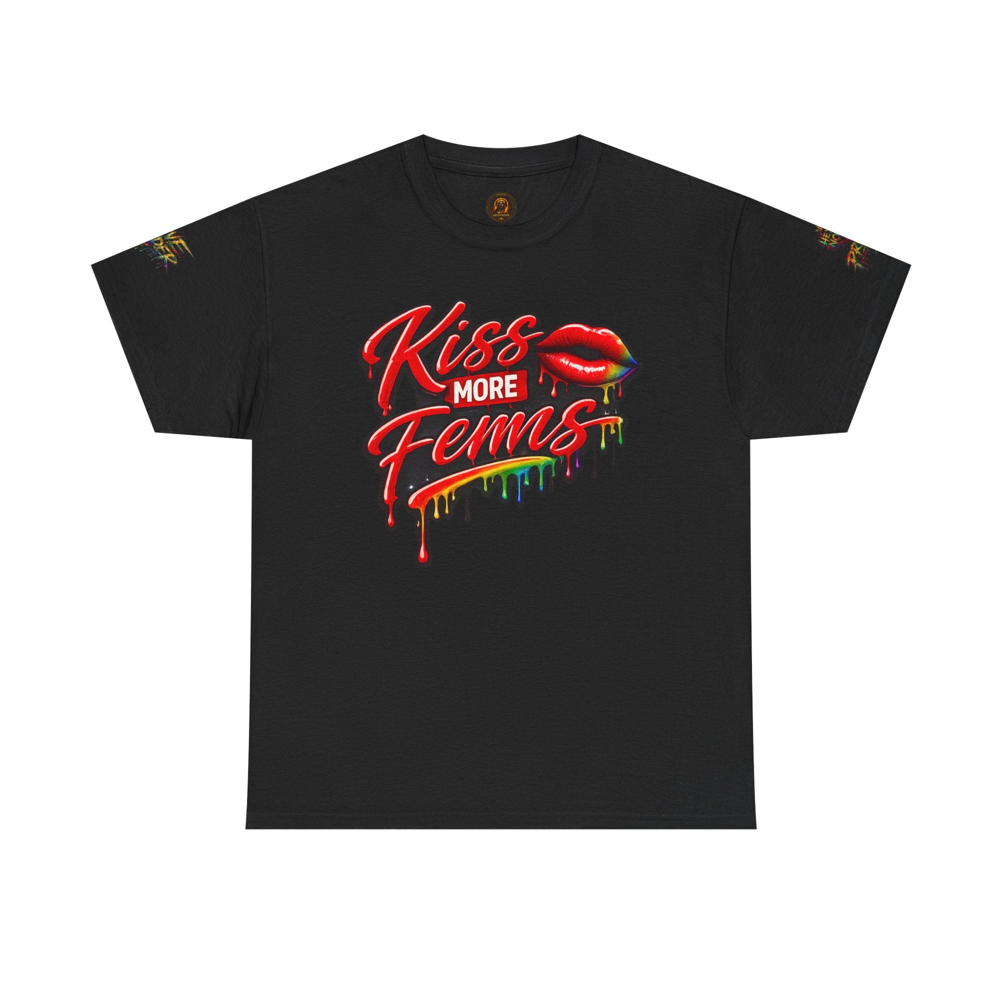 Kiss More Fems Pride Tee | Hexa Noir Pride '26 Collection