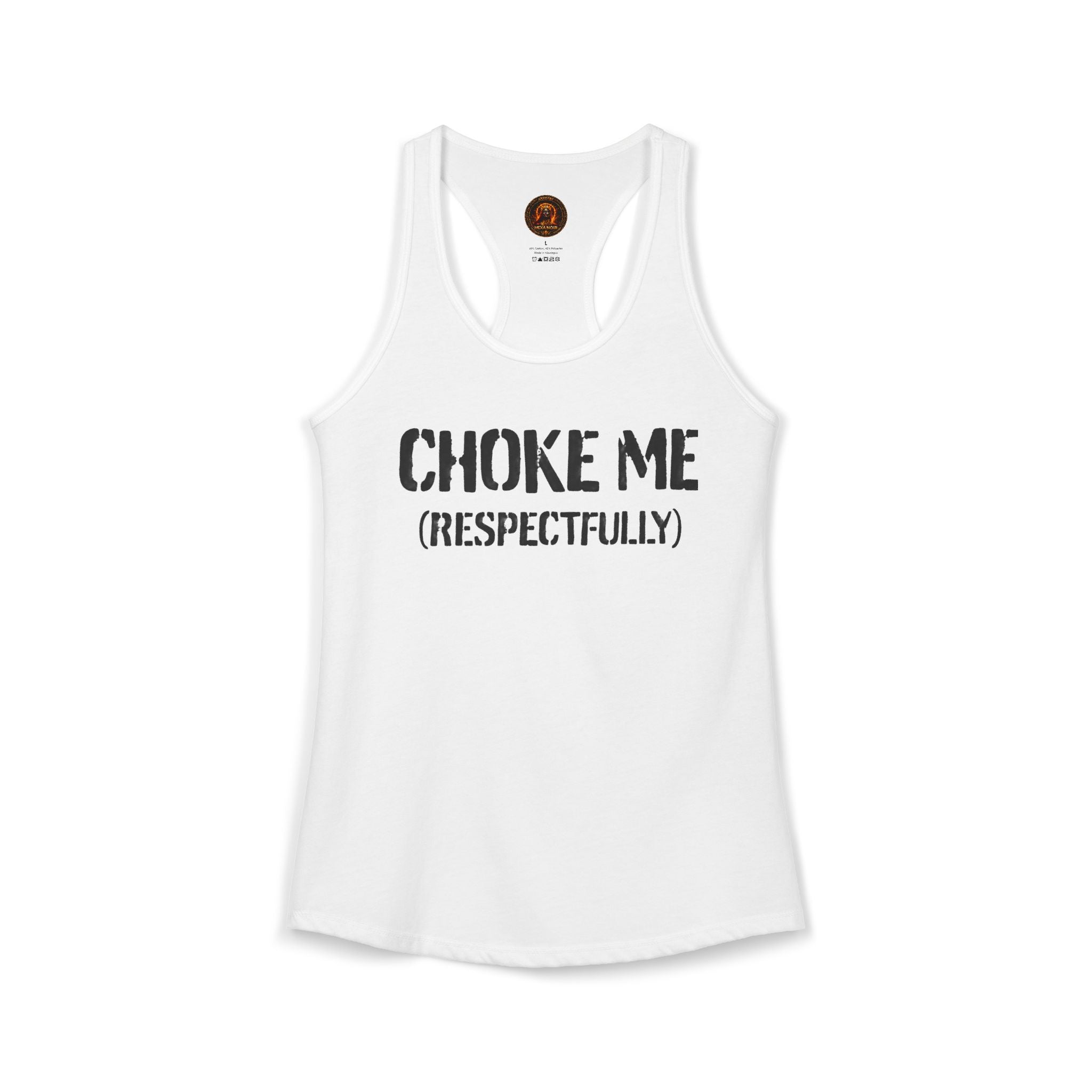 HΞXA Racerback Tank – Black