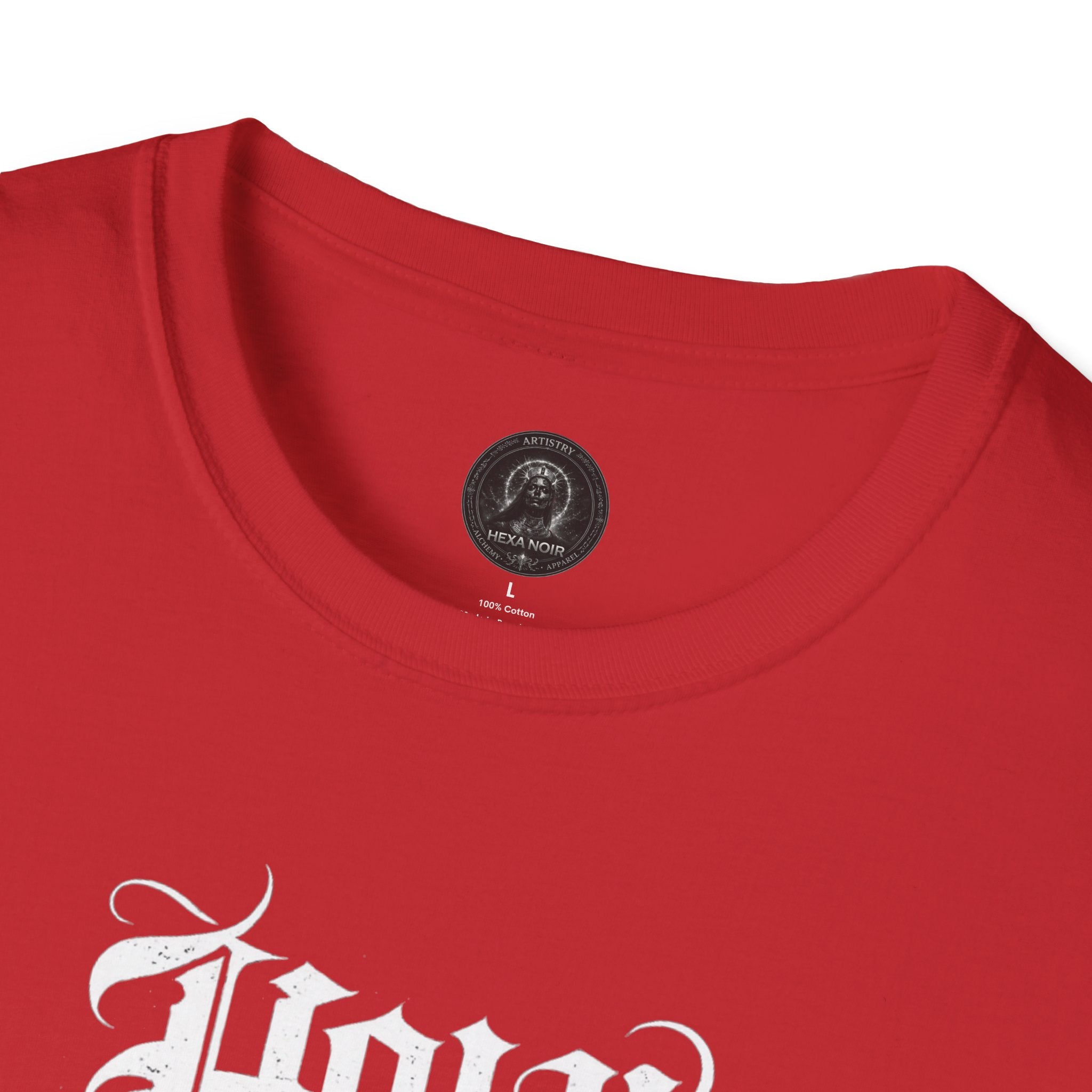 Sacred Mary Outline Minimalist Madonna T-Shirt