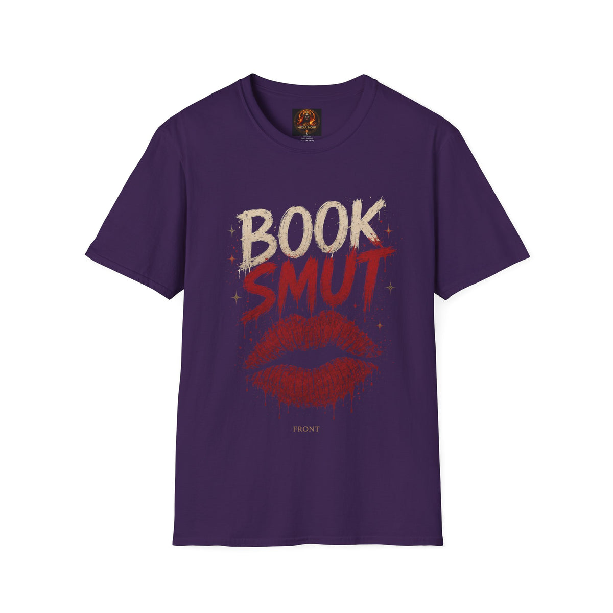 Book Smug  Lettering Tee  – Dark Romance Reader Aesthetic