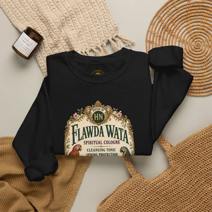 Hexa Noir Flawda Wata Spring Herbal Apothecary Design