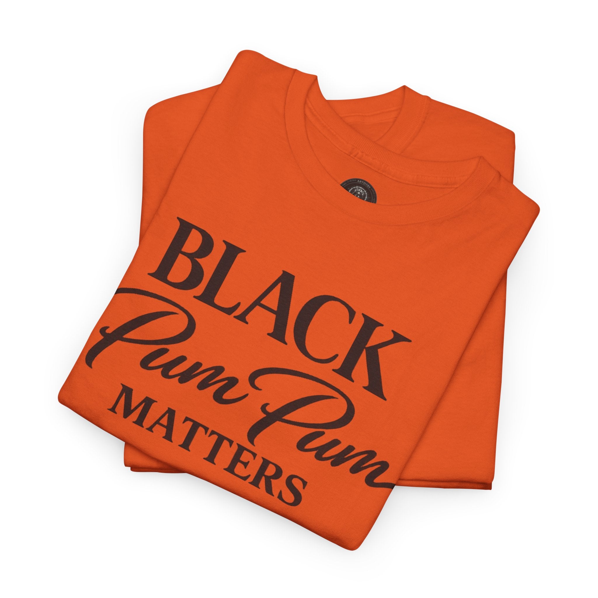 House of H/N Tee BLACK PUM PUM MATTERS