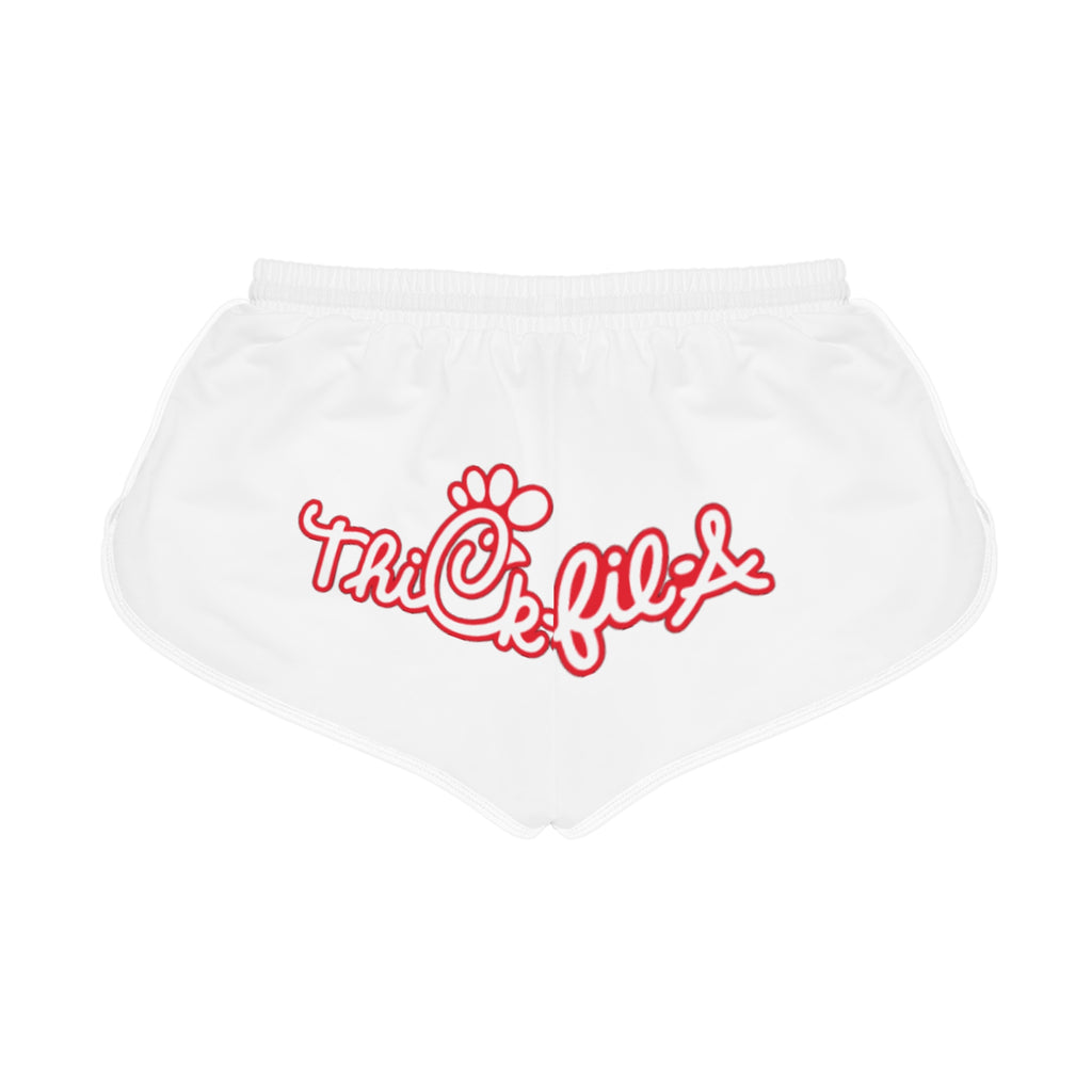 Cute Thick-Fil-A Inspired Design Shorts, Lounge Wear, Summer Apparel, Casual Bottoms, Gift for Her