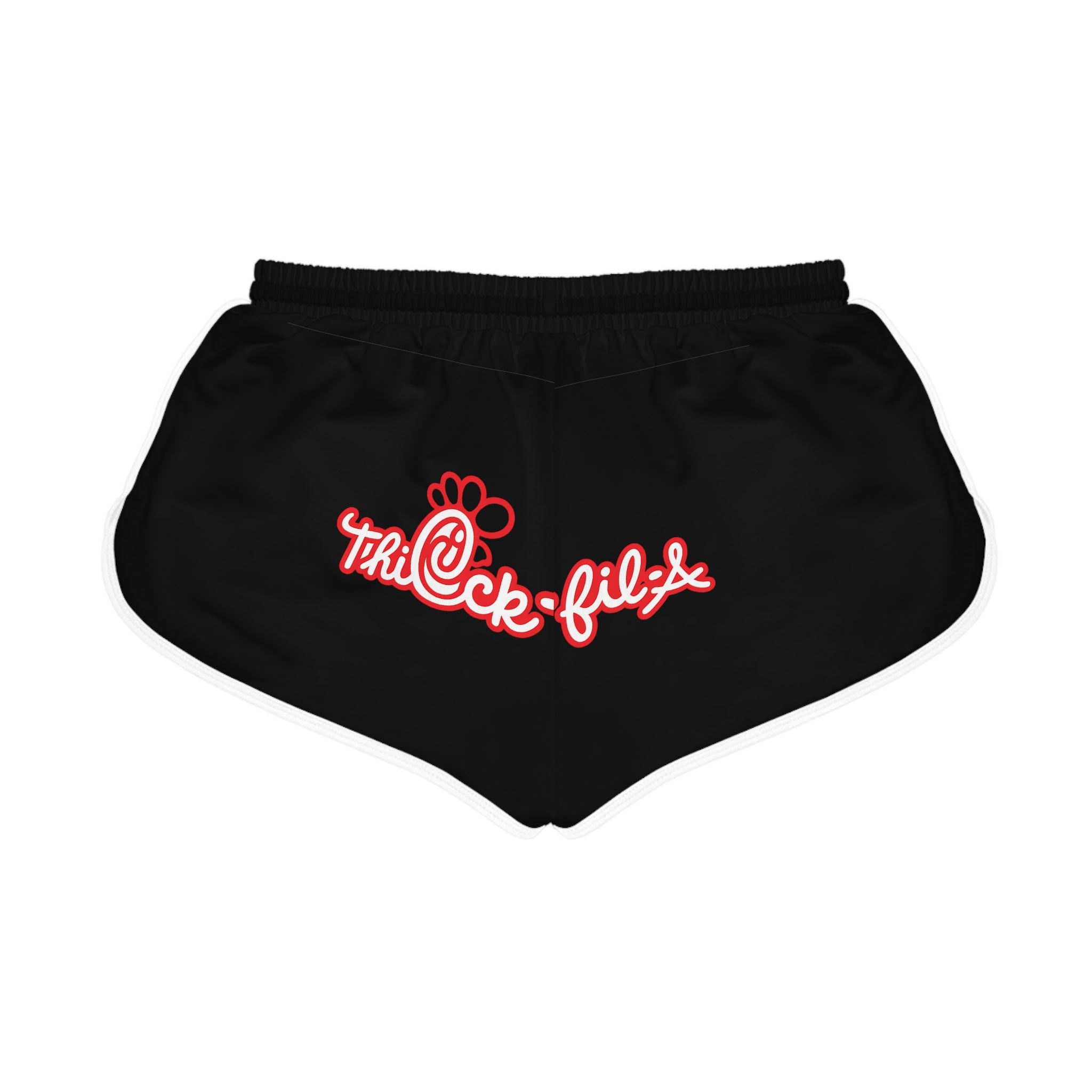 Thick-Fil-A Logo Shorts – Black & White