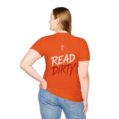 Book Smug  Lettering Tee  – Dark Romance Reader Aesthetic