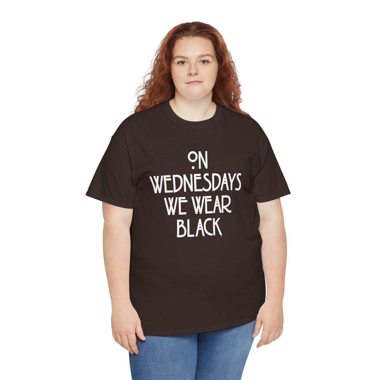 On Wednesdays We Wear Black T‑Shirt
