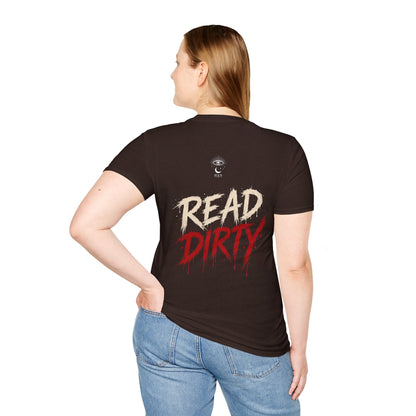 Book Smug  Lettering Tee  – Dark Romance Reader Aesthetic