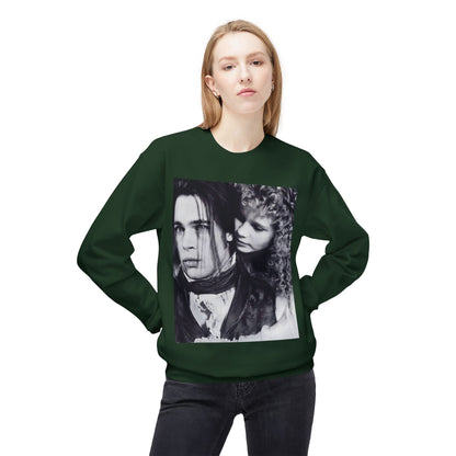 Vampire Romance Fleece Crewneck Sweatshirt, Cozy Sweatshirt, Gothic Fashion