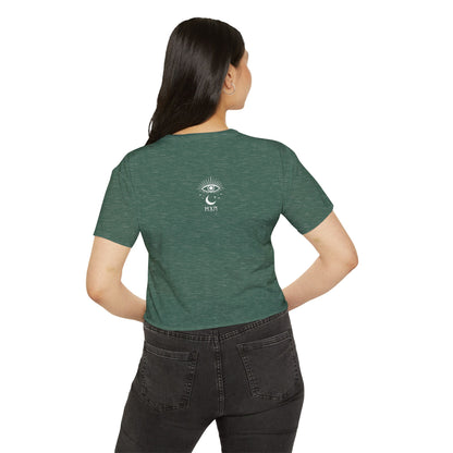 Corporate Dropout Crop Top — Gothic Festival Women's Crop Tee