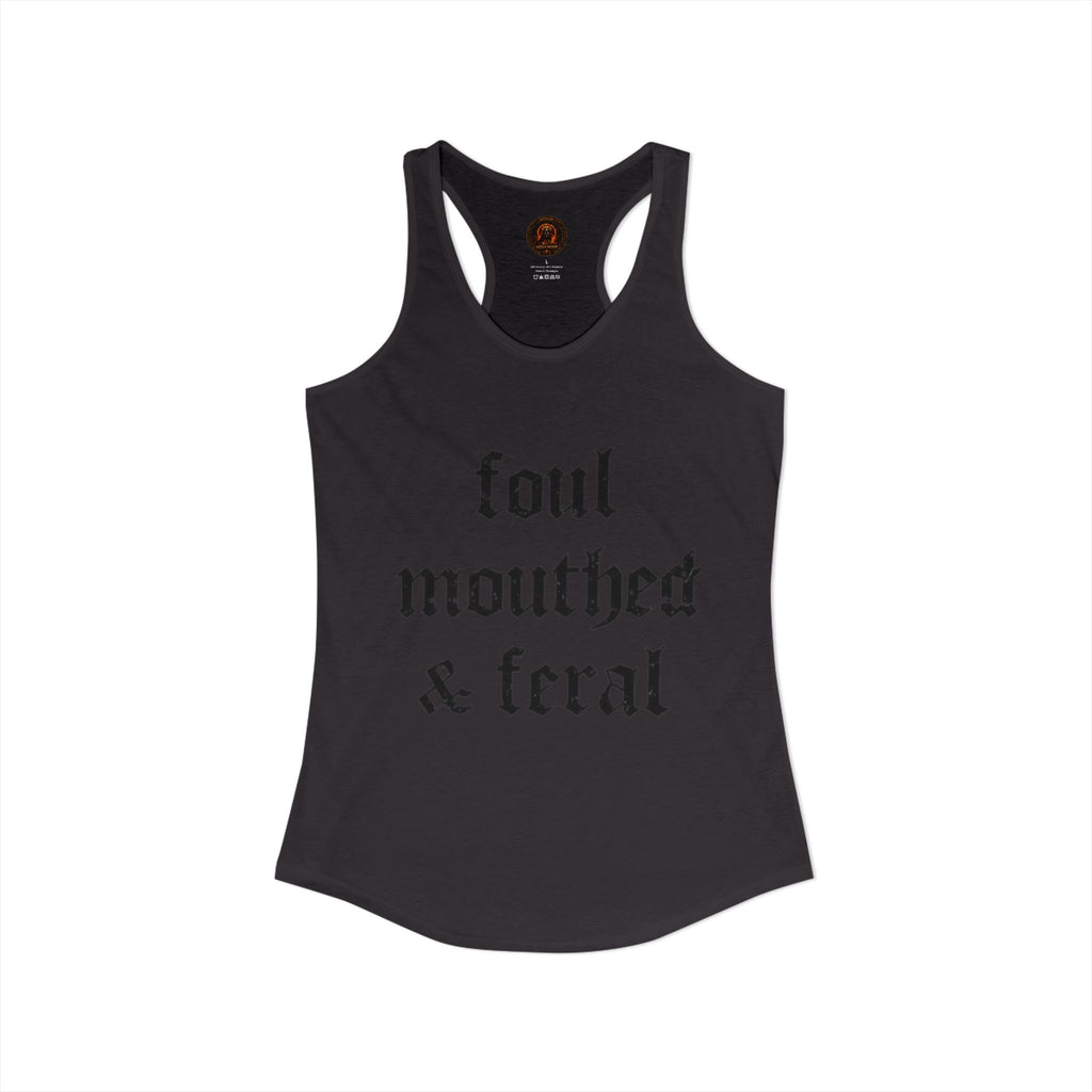 Noir Racerback Tank
