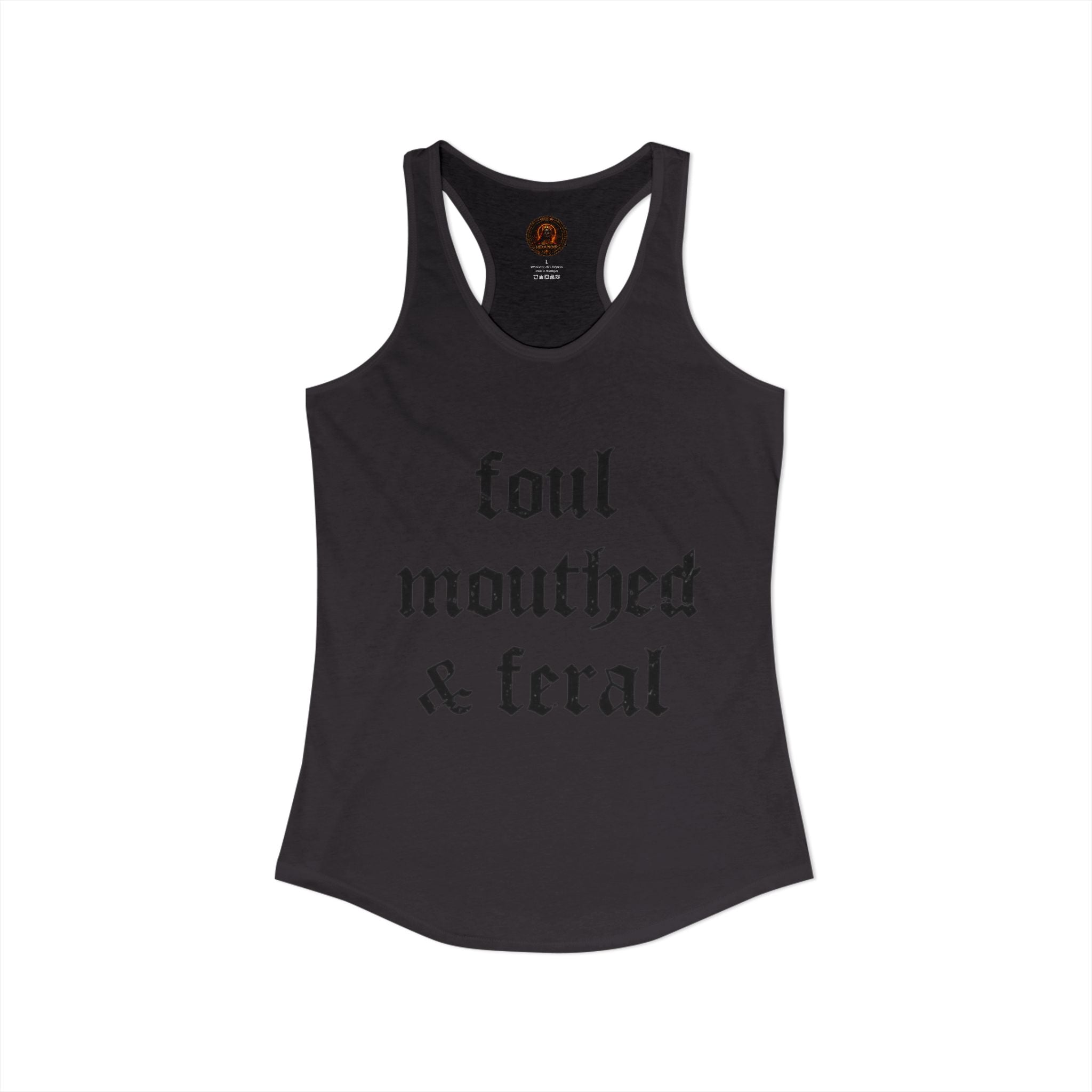Noir Racerback Tank