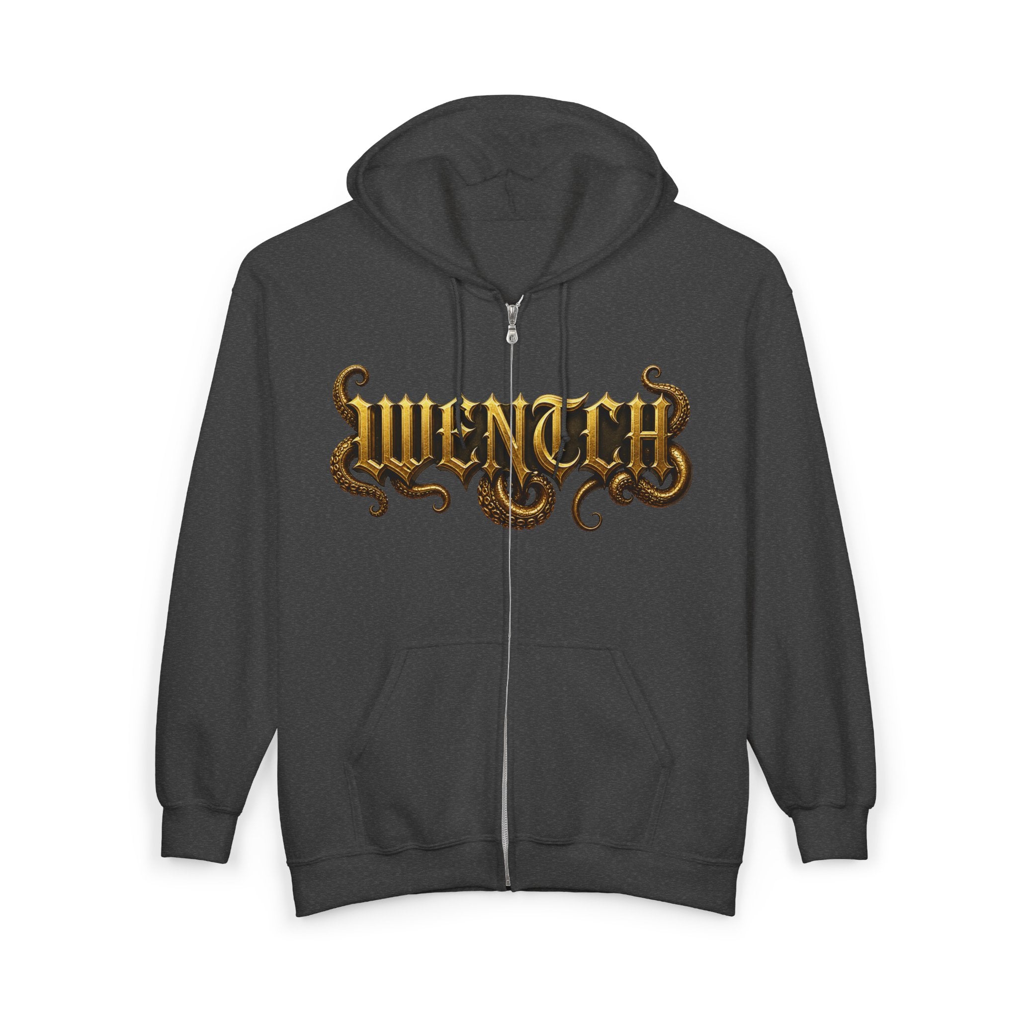 Wentch Gothic Gold Script with Hexa Noir Logo