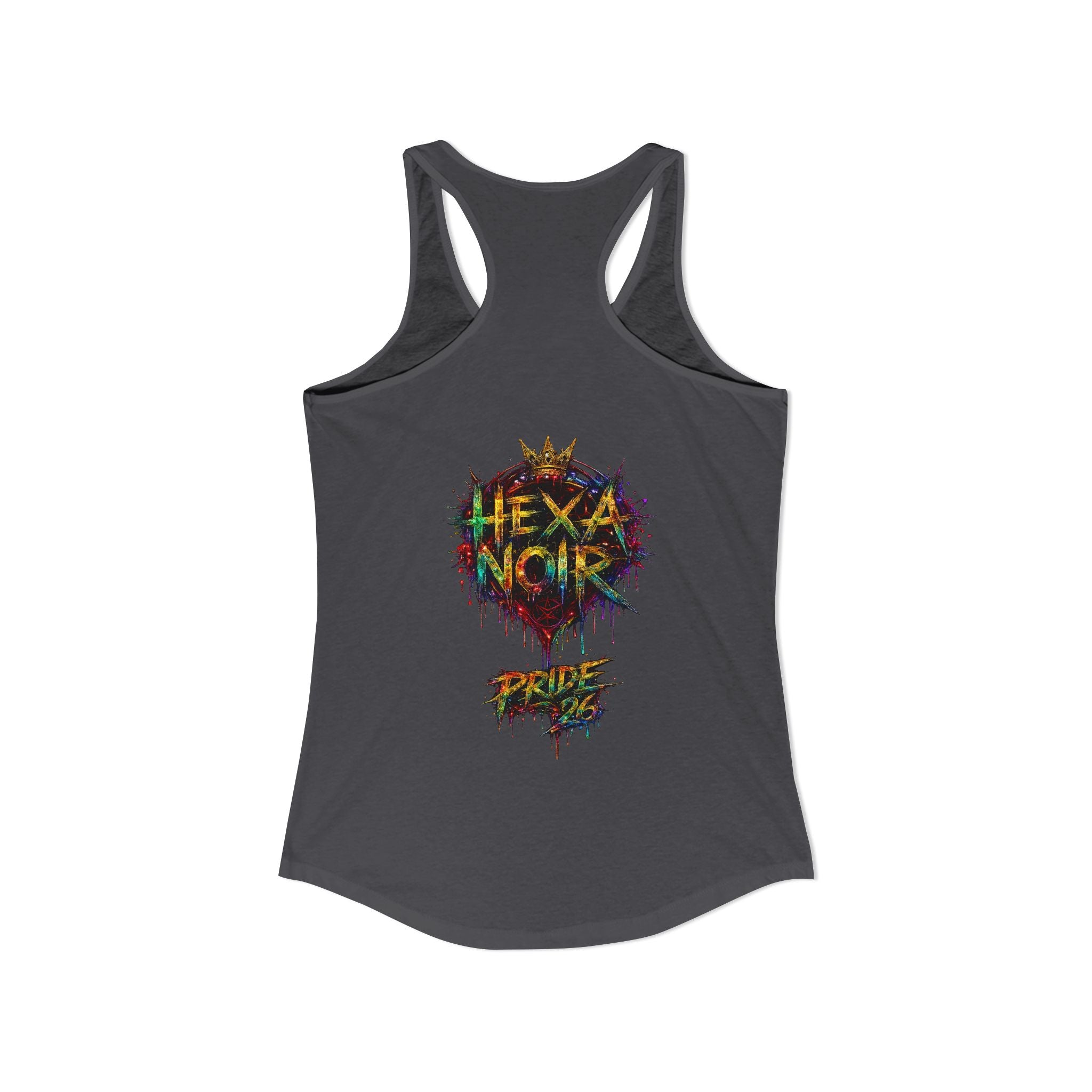 Kiss More Girls Pride Racerback Tank | Hexa Noir Pride '26 Collection