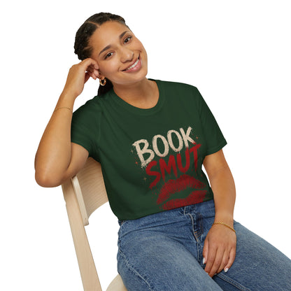 Book Smug  Lettering Tee  – Dark Romance Reader Aesthetic