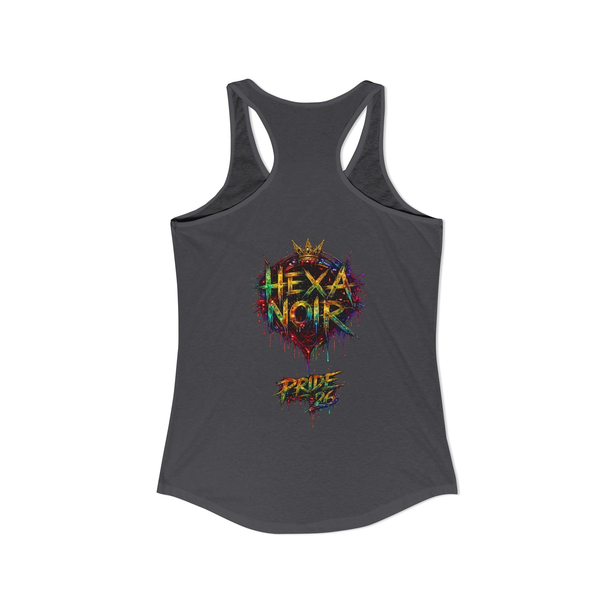 Kiss More Studs Racerback Tank  | Hexa Noir Pride '26