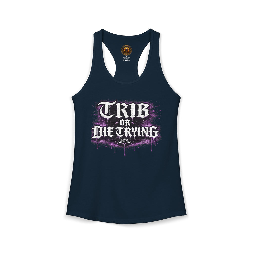 TRIB OR DIE TRYING | Queer Goth Pride Tank