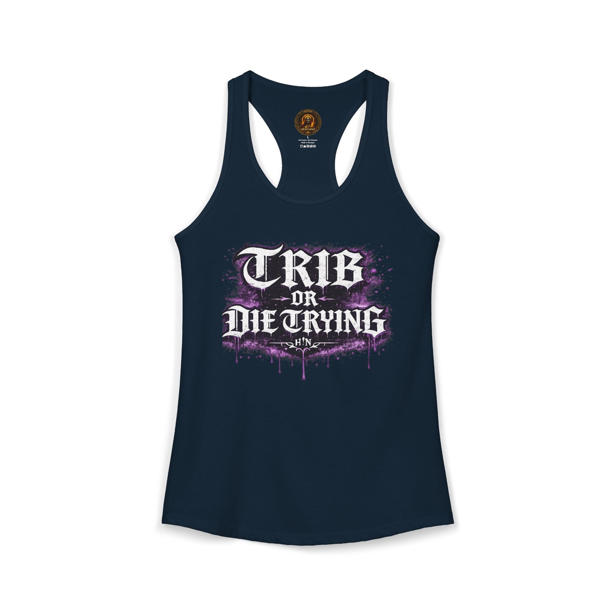 TRIB OR DIE TRYING | Queer Goth Pride Tank