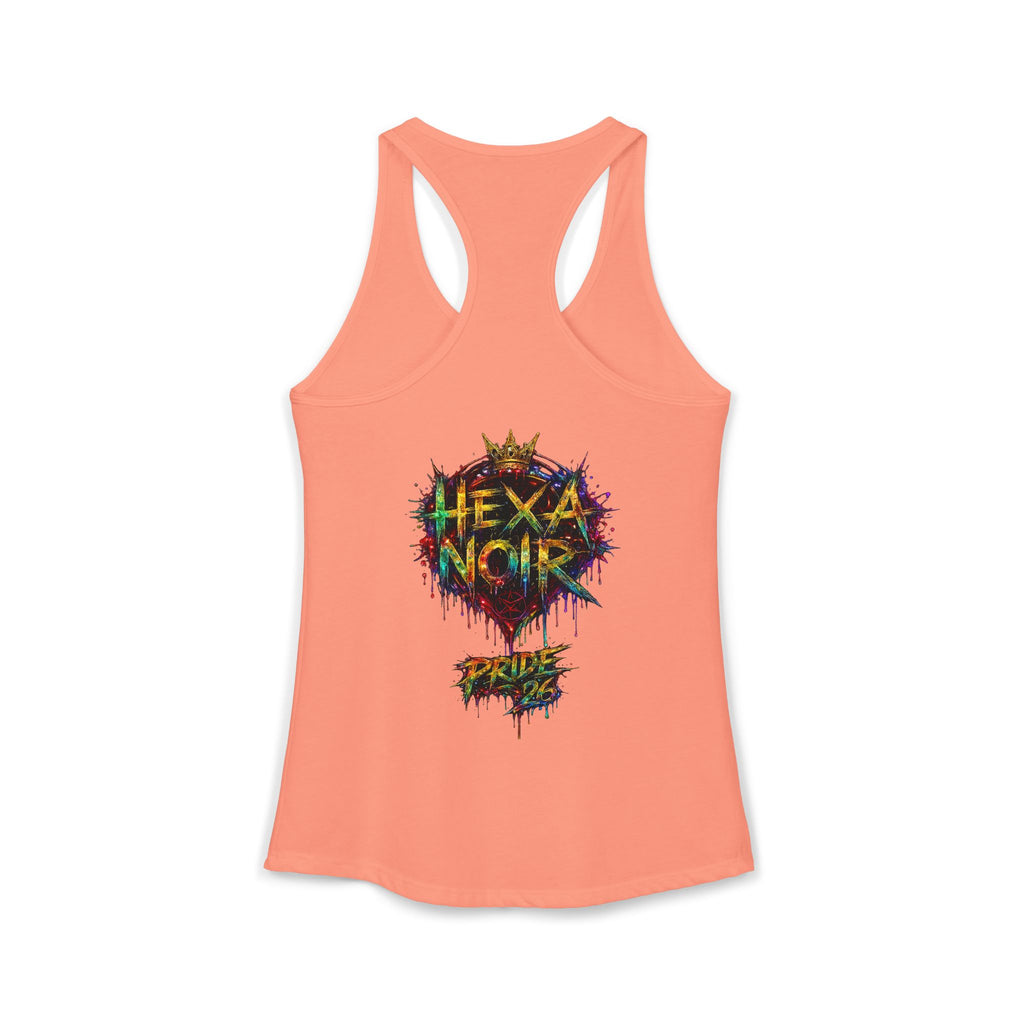 Kiss More Doms Pride Razorback Tank | Hexa Noir Pride '26