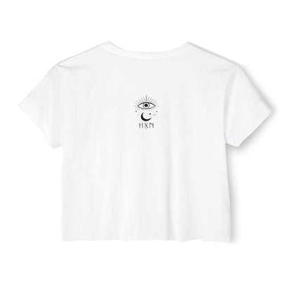 Corporate Dropout Crop Top — Gothic Festival Women's Crop Tee