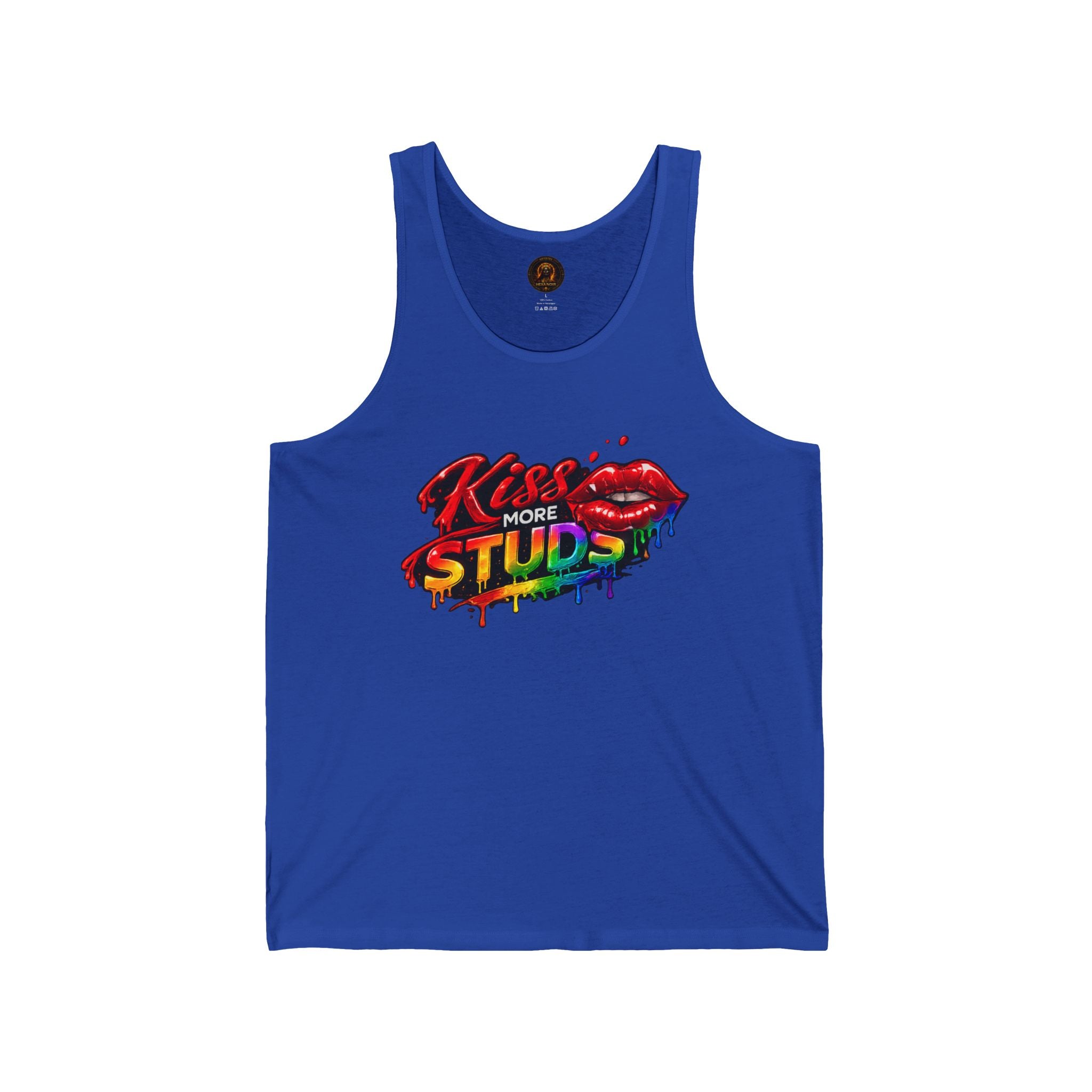 Kiss More Studs tank | Hexa Noir Pride '26