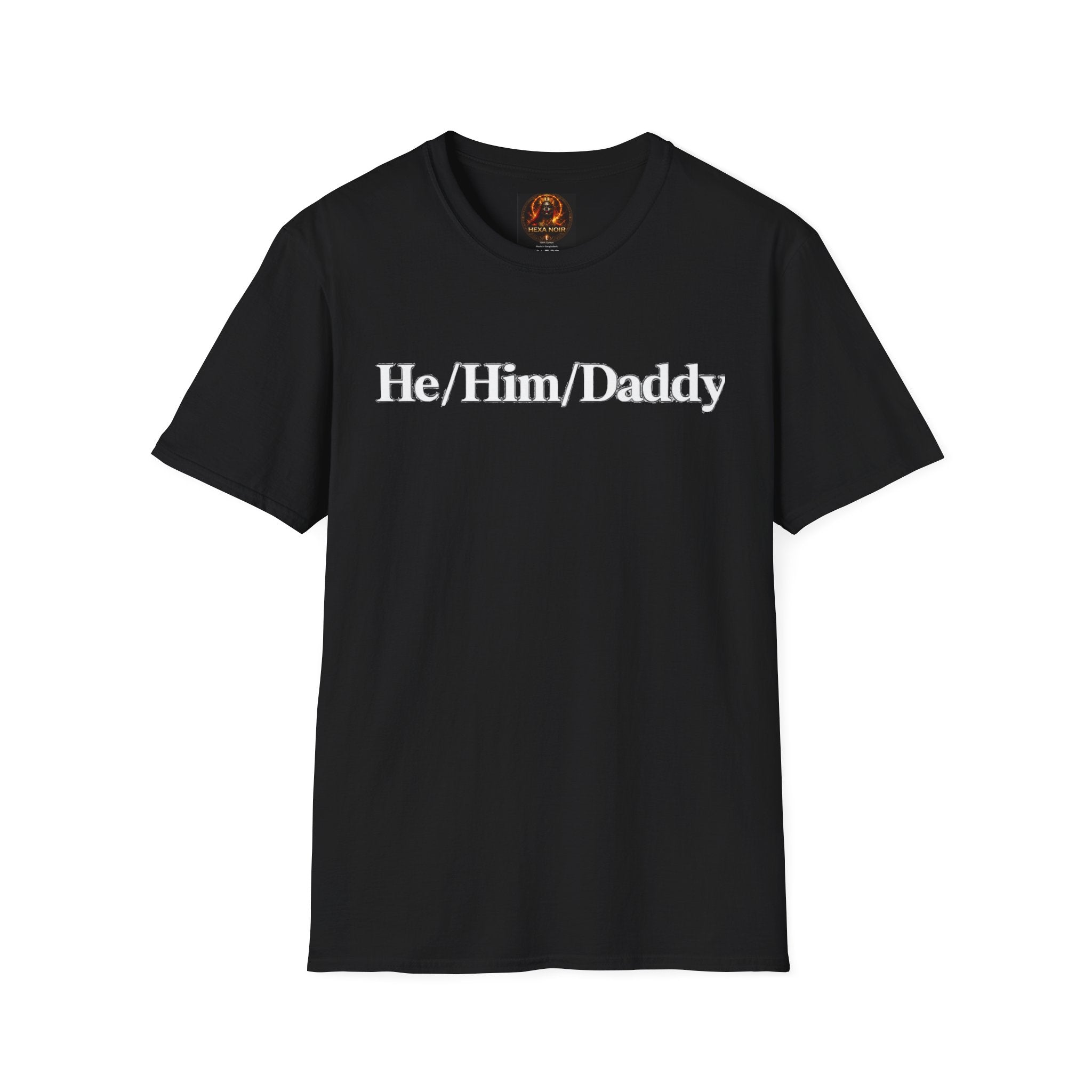 He/Him/Daddy T-Shirt – Pronoun & Daddy Pride Tee
