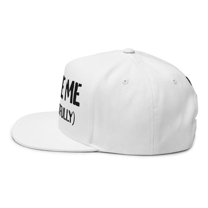 "Choke Me (Respectfully)" Embroidered Snapback Hat