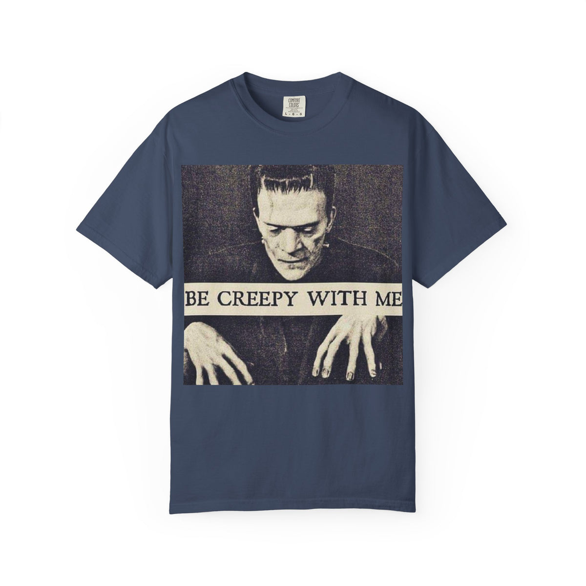 Be Creepy With Me Tee – Gothic Horror Streetwear