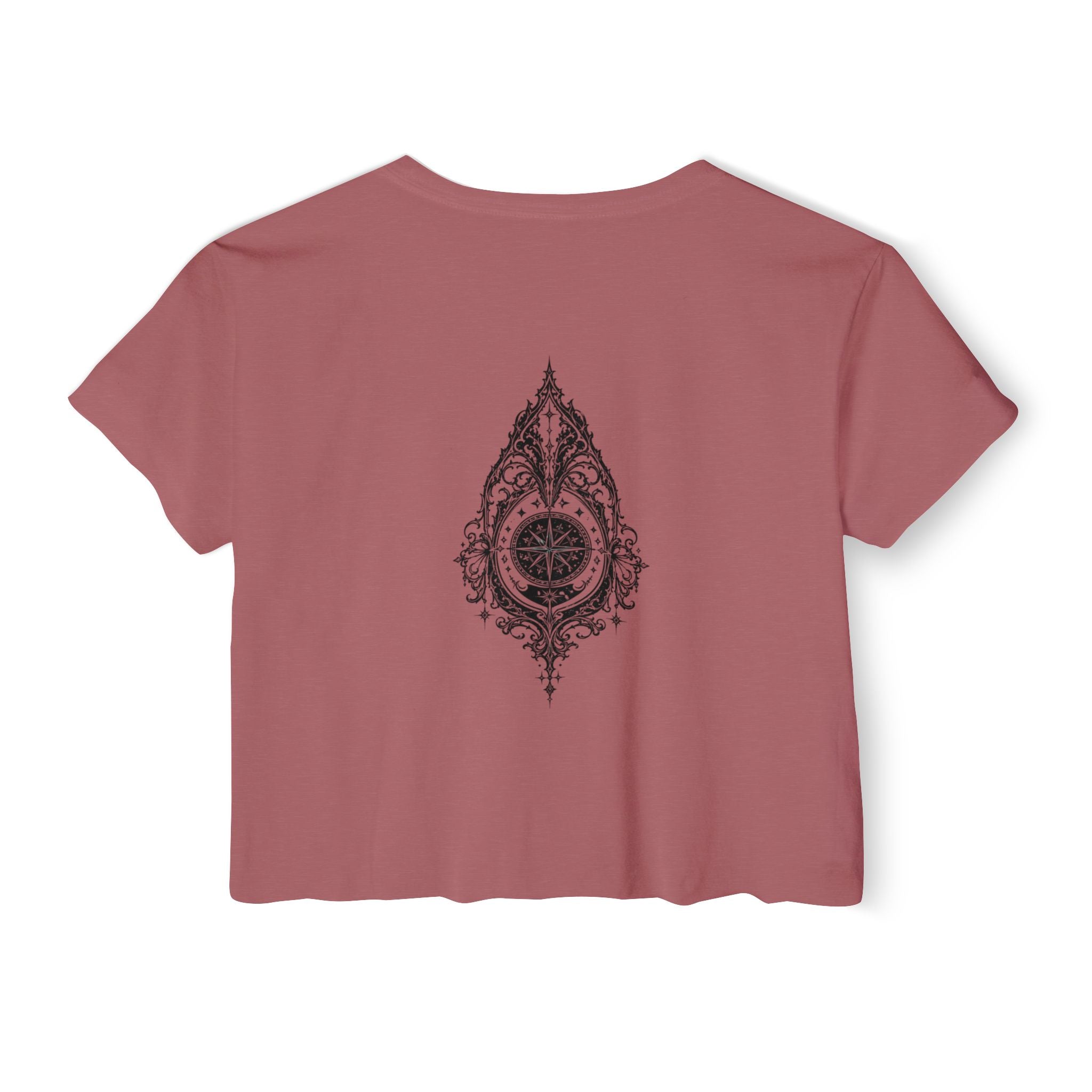 Corporate Dropout Crop Top — Gothic Festival Tee