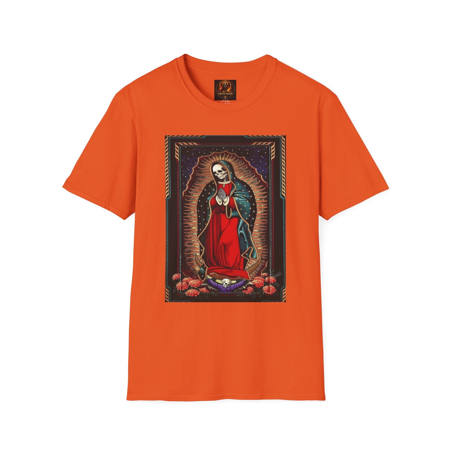 Día de los Muertos Skeleton Virgin T-Shirt, Softstyle Unisex Tee