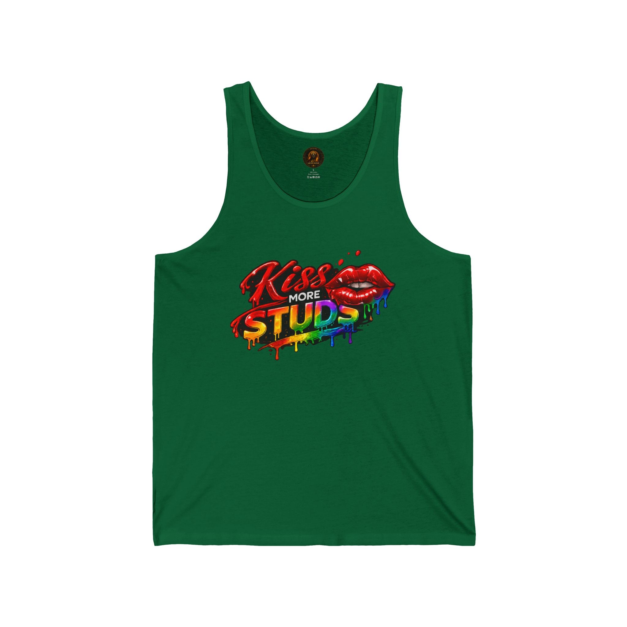 Kiss More Studs tank | Hexa Noir Pride '26