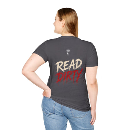 Book Smug  Lettering Tee  – Dark Romance Reader Aesthetic