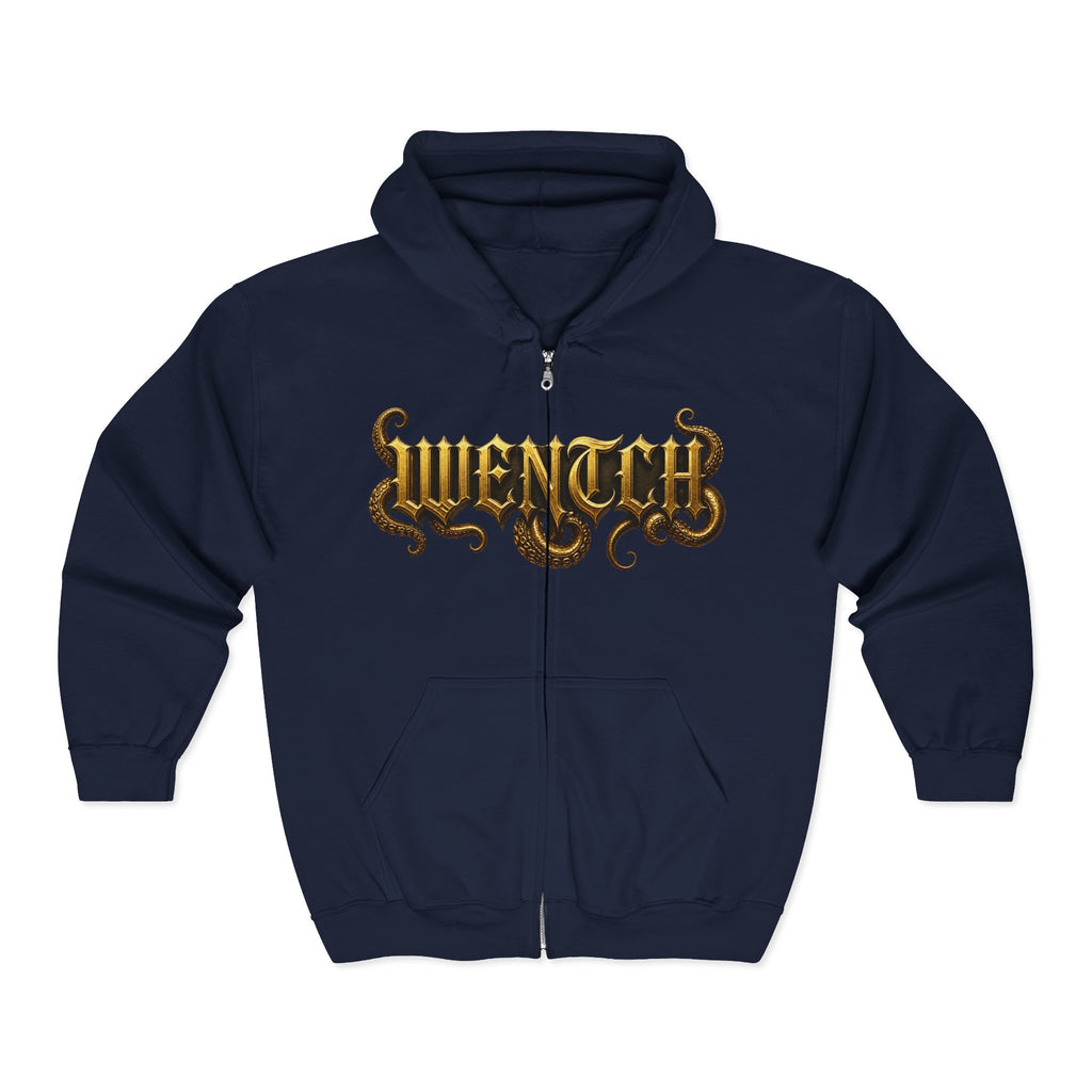 Wentch Gothic Gold Script with Hexa Noir Logo