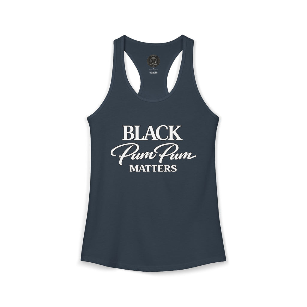 House of H/N Tank  BLACK PUM PUM MATTERS