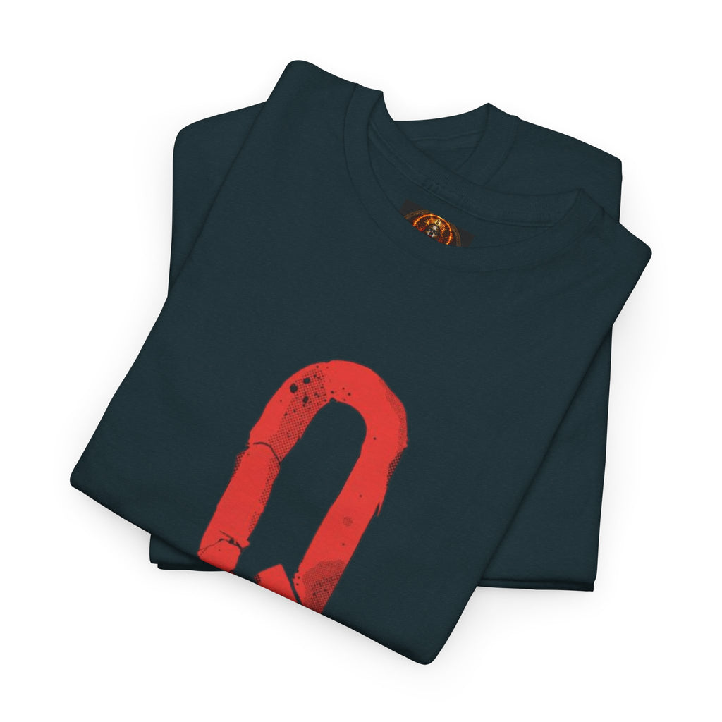 Queen of Hearts Unisex Graphic Tee — Romantic Playing Card Design