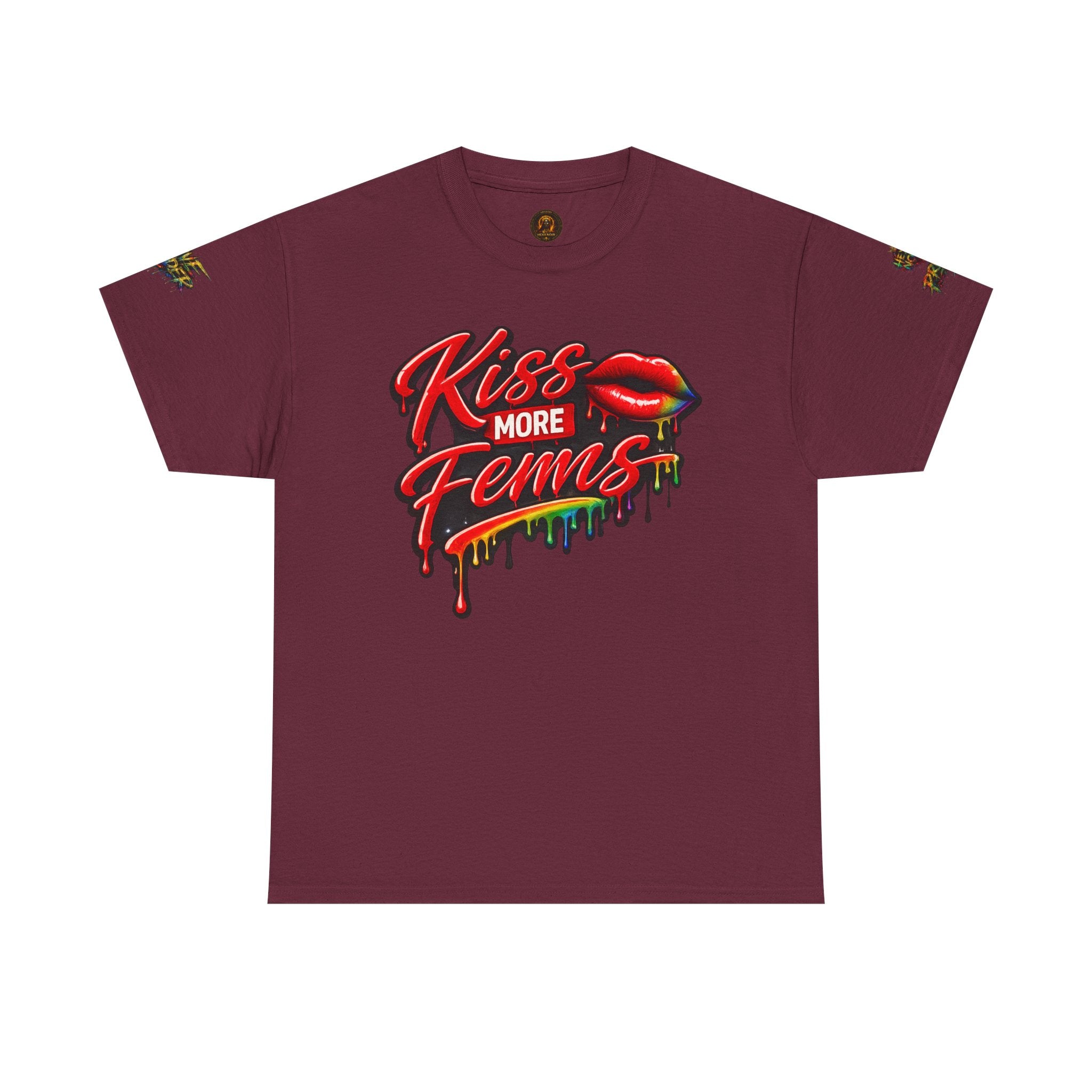 Kiss More Fems Pride Tee | Hexa Noir Pride '26 Collection