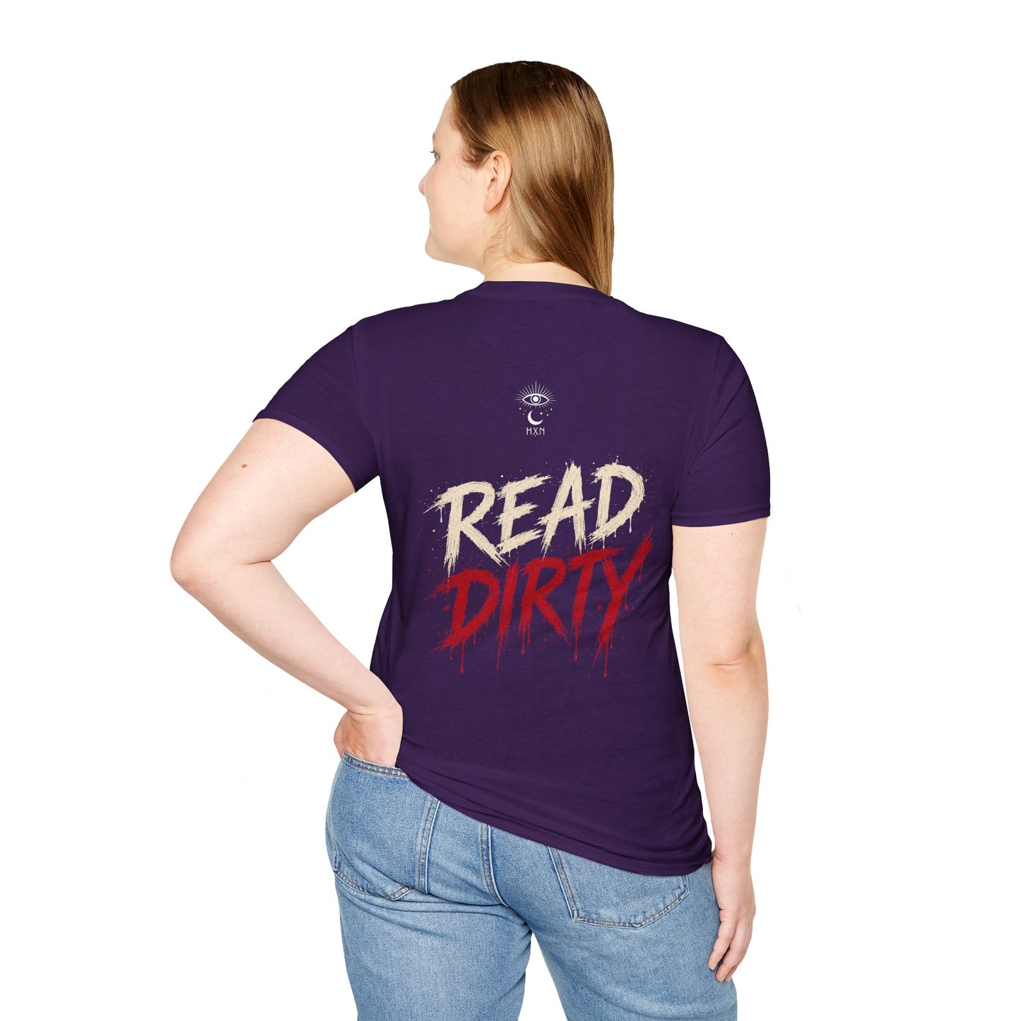 Book Smug  Lettering Tee  – Dark Romance Reader Aesthetic