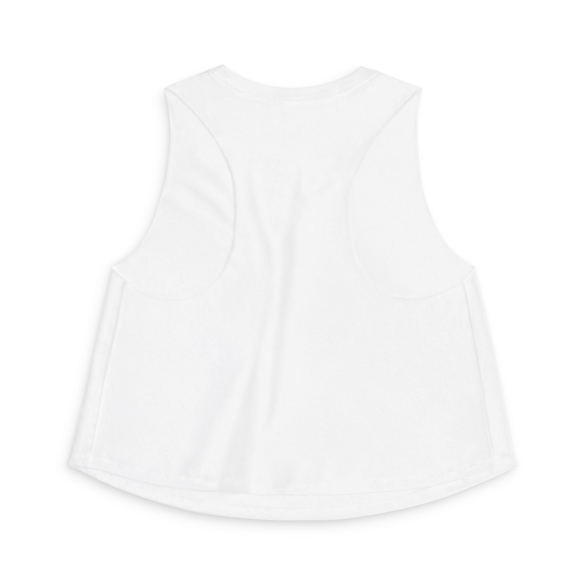 Medusa Illustration Crop Top — Mythical Goddess Graphic Tank