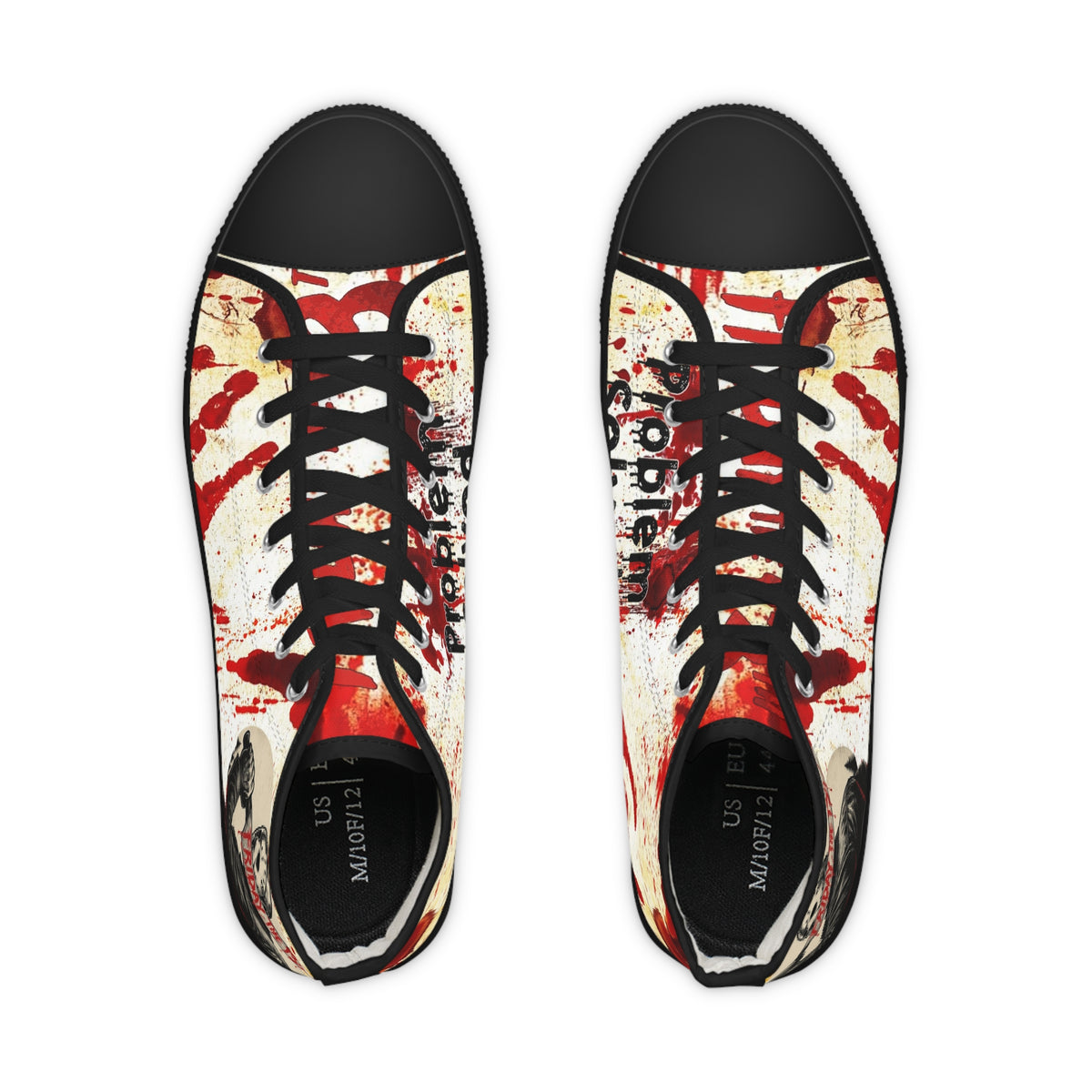 High Top Sneakers - Friday the 13th Jason Design