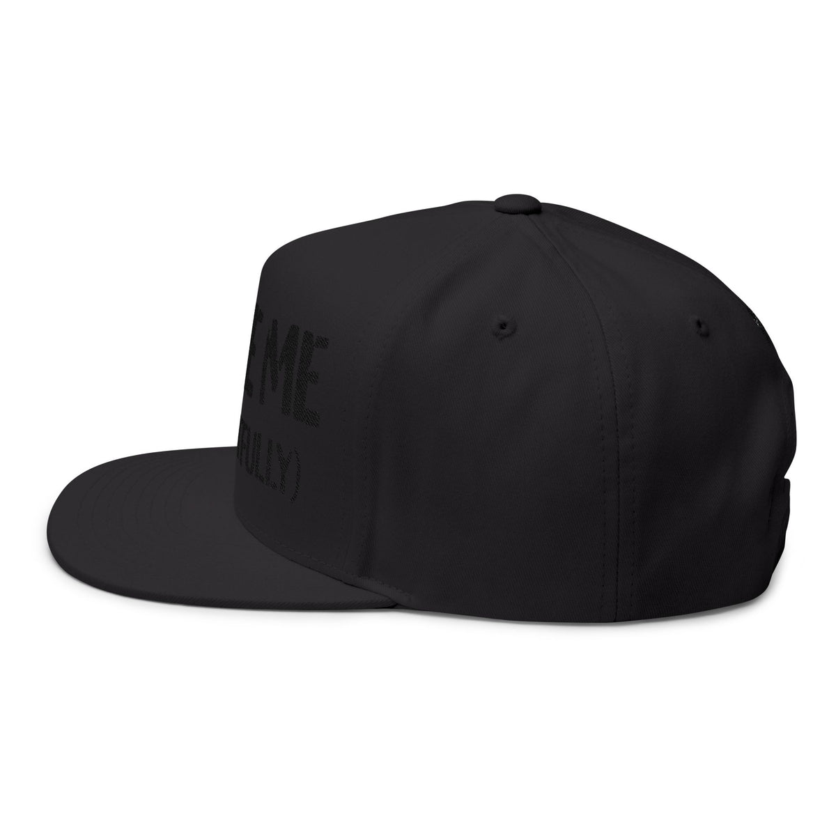 "Choke Me (Respectfully)" Embroidered Snapback Hat