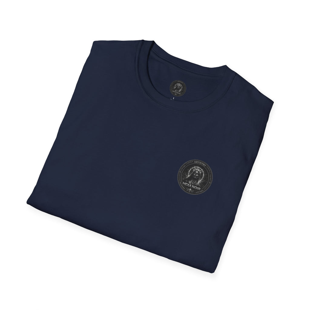 Compass Rose Vintage Nautical Back Print Unisex Graphic Tee
