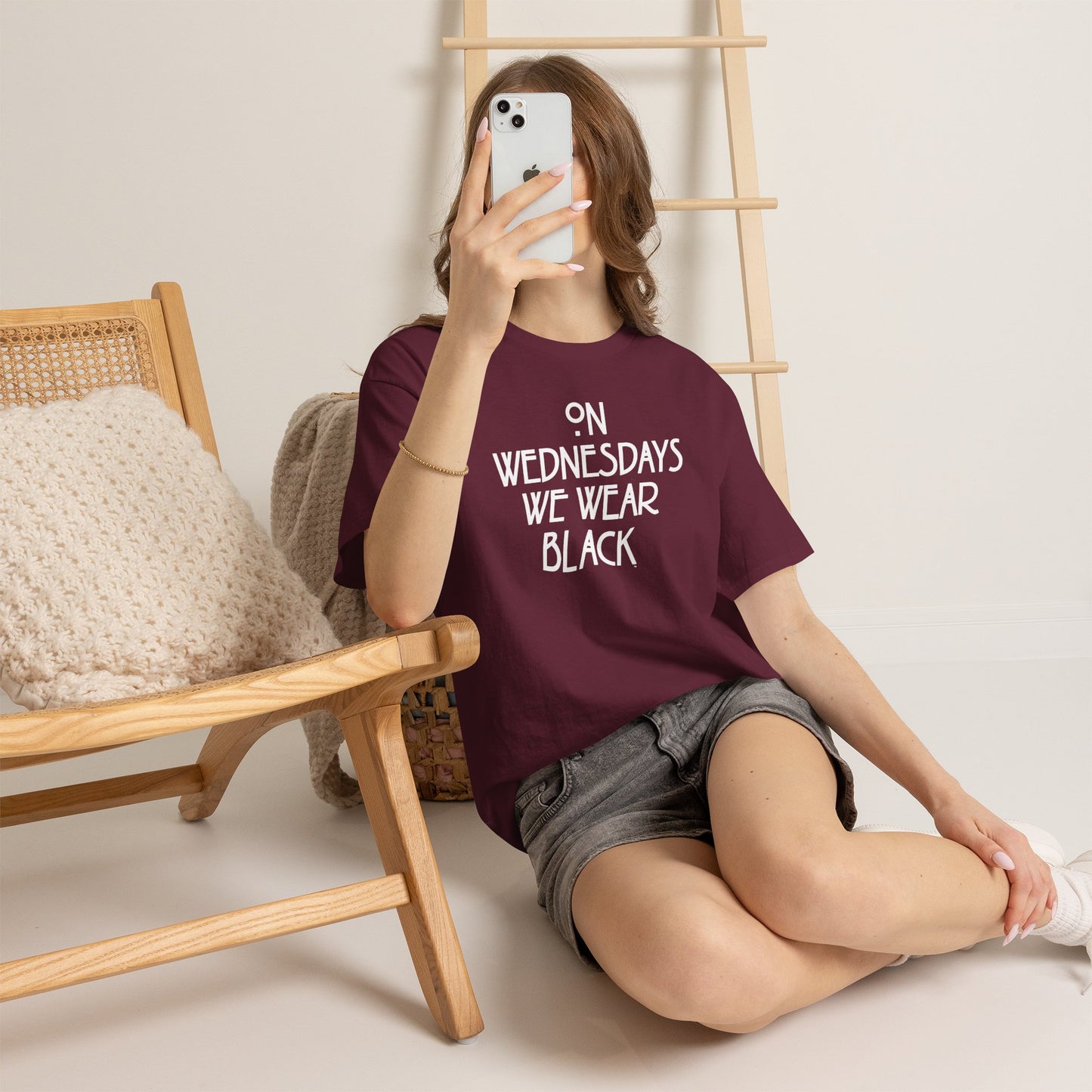 On Wednesdays We Wear Black T‑Shirt
